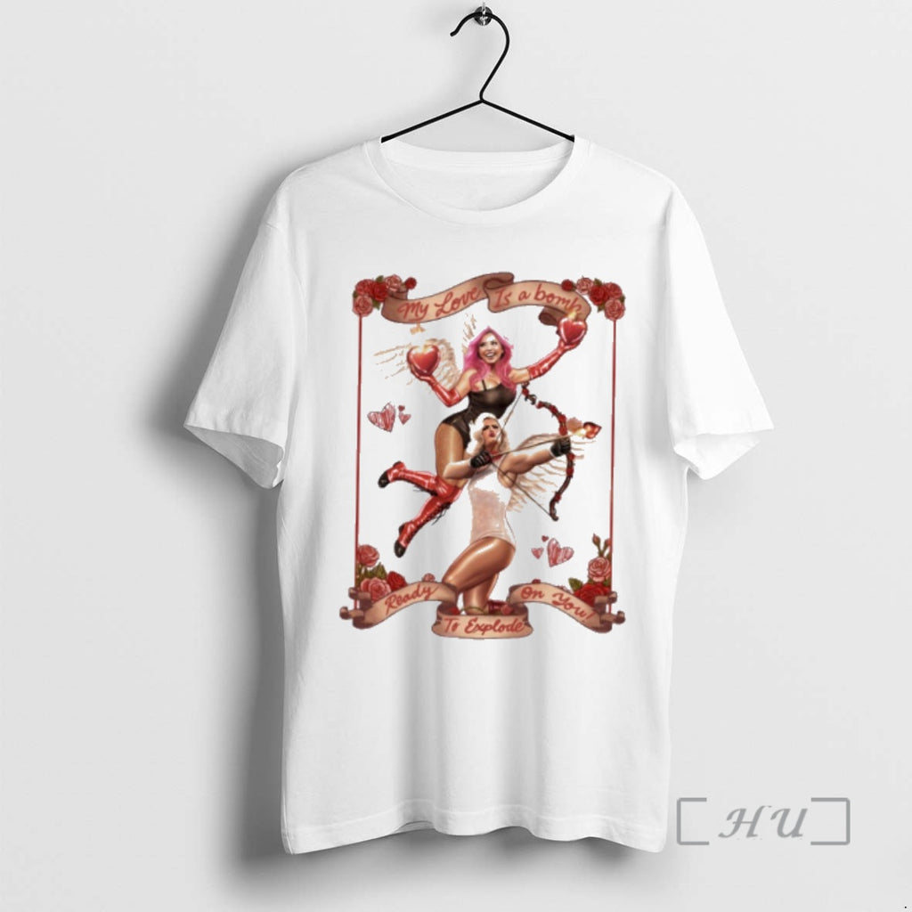 Officials The Timeless Love Bombs Valentines Day Graphic T-Shirts, Hoodie, Sweatshirt | PopFlextees.com