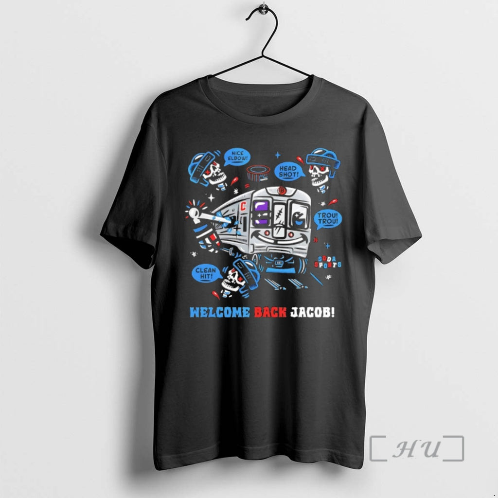 Officials The Trouba Train Welcome Back Jacob New York Rangers T-Shirts, Hoodie, Sweatshirt | PopFlextees.com