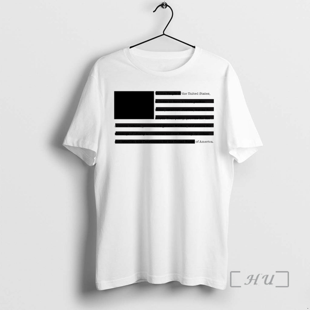 Officials United States America Redacted Preamble Flag Circle T-Shirts, Hoodie, Sweatshirt