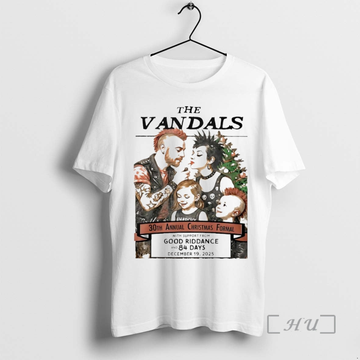 Officials The Vandals Dec 19 2025 Ventura Ca Circle T-Shirts, Hoodie, Sweatshirt | PopFlextees.com