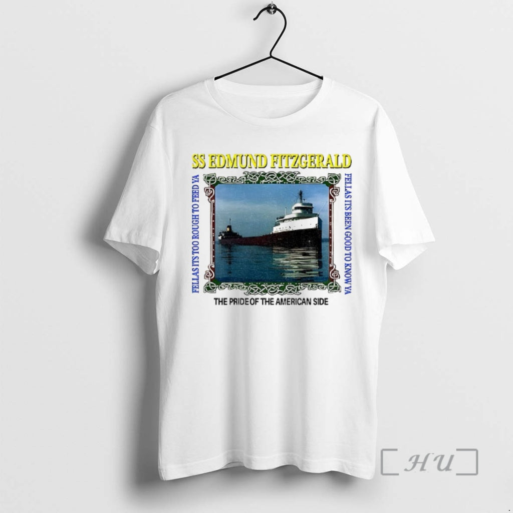 Officials The Wreck Of The Ss Edmund Fitzgerald The Pride Of The American Side Premium T-Shirts, Hoodie, Sweatshirt