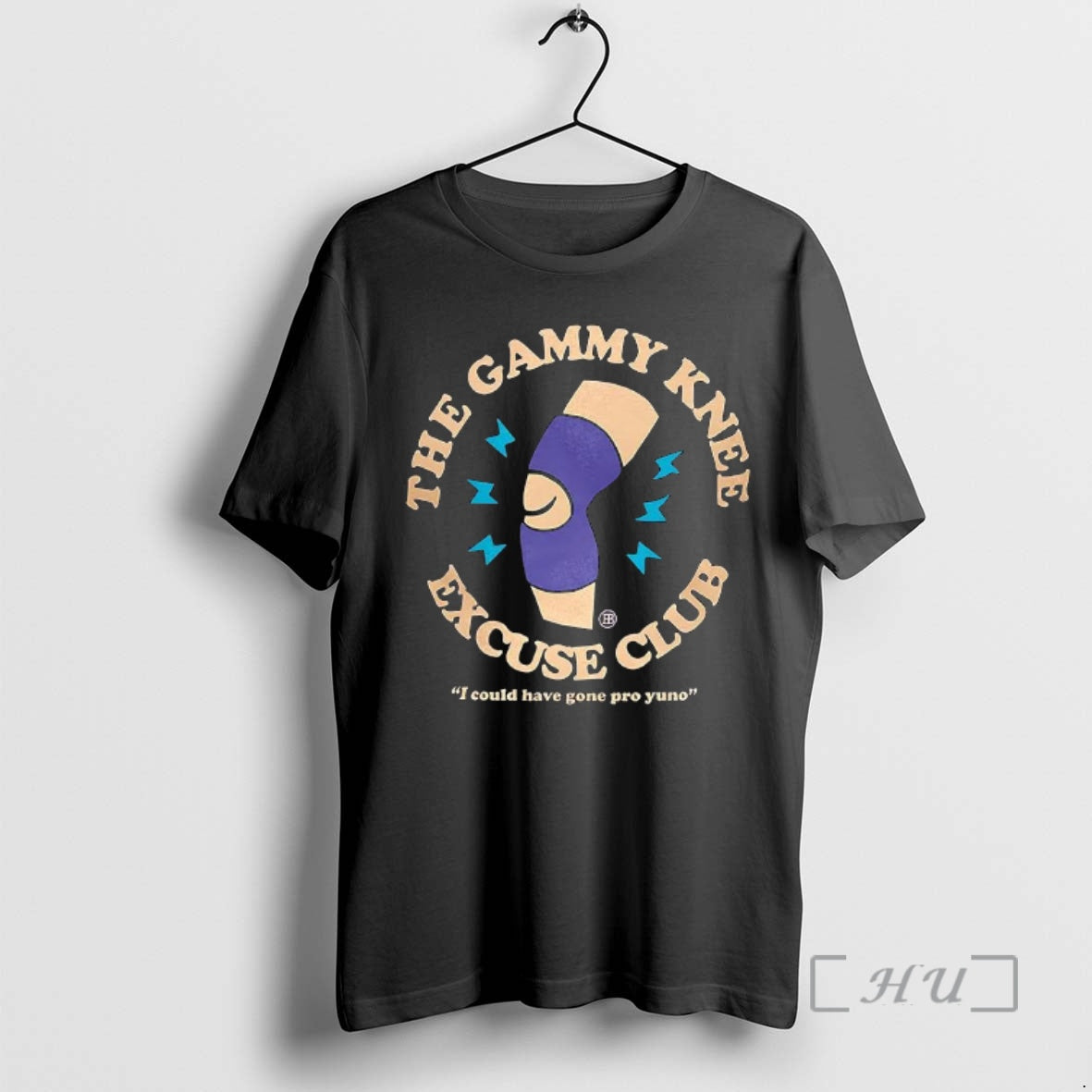 Officials The Gammy Knee Excuse Club I Could Have Gone Pro Yuno Premium T Shirts Hoodie, Sweatshirt | PopFlextees.com
