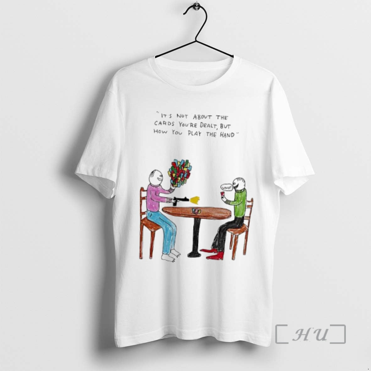 Officials The Human Its Not About The Cards Youre Dealt But How You Play The T-Shirts, Hoodie, Sweatshirt | PopFlextees.com