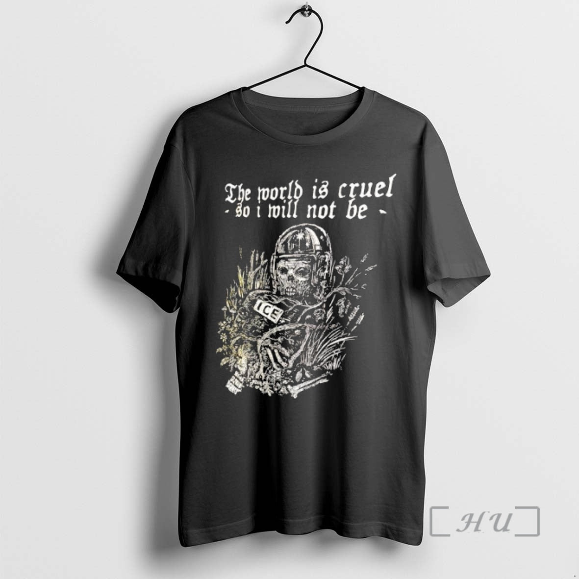Officials World Is Cruel So I Will Not Be Ice Skeleton T-Shirts, Hoodie, Sweatshirt