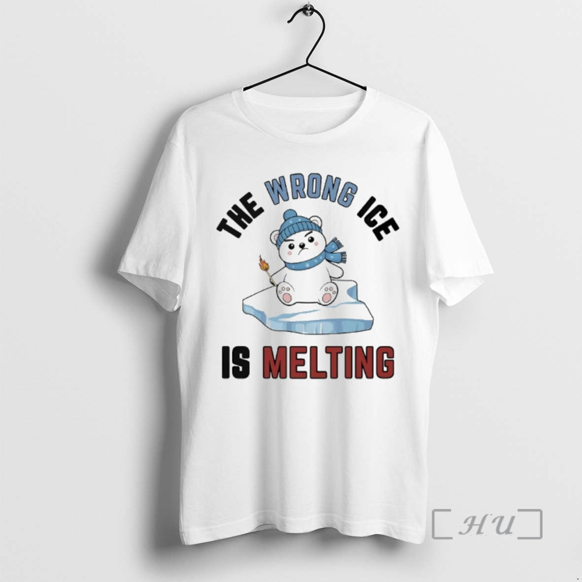 Officials The Wrong Ice Is Melting T-Shirts, Hoodie, Sweatshirt | PopFlextees.com