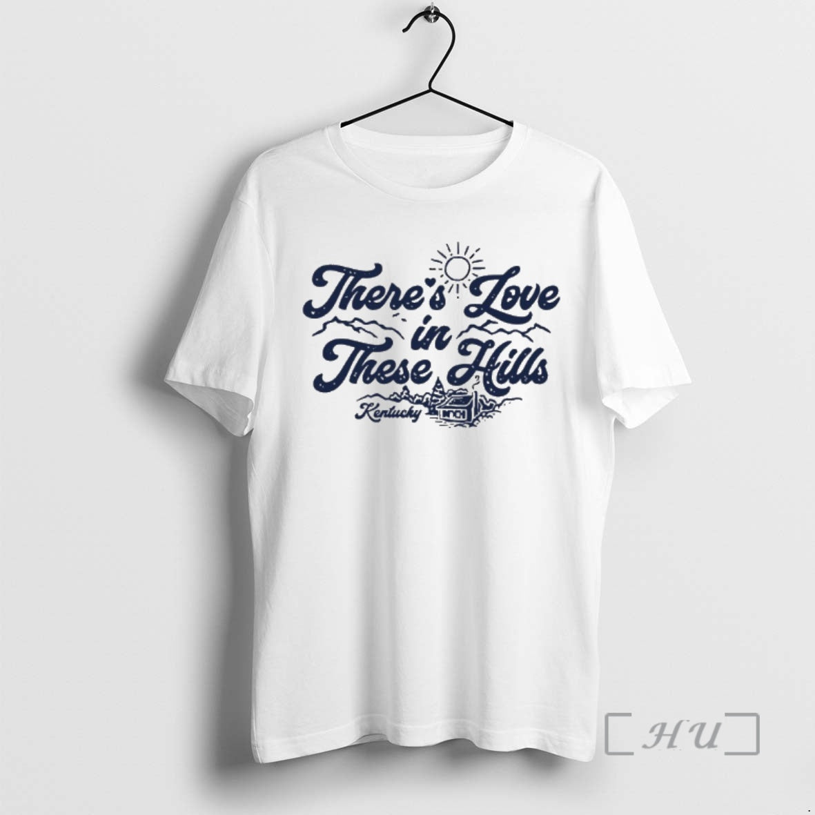Officials Theres Love In These Hills Kentucky T-Shirts, Hoodie, Sweatshirt | PopFlextees.com