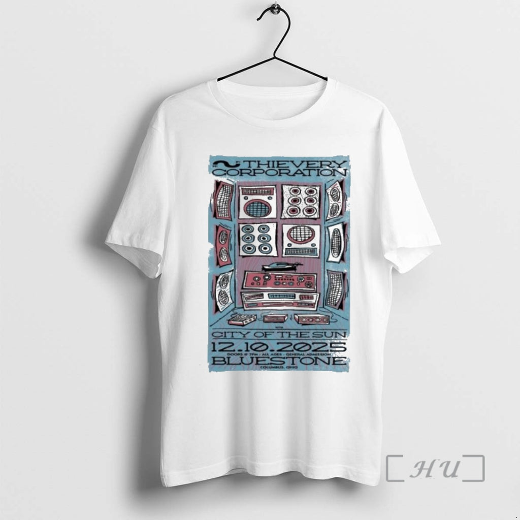 Officials Thievery Corporation At The Bluestone In Columbus Oh On Dec 10 2025 Premium T-Shirts, Hoodie, Sweatshirt