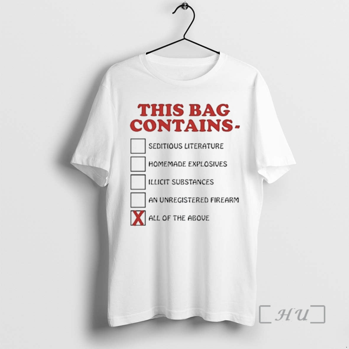 Officials This Bag Contains All Of The Above T-Shirts, Hoodie, Sweatshirt | PopFlextees.com