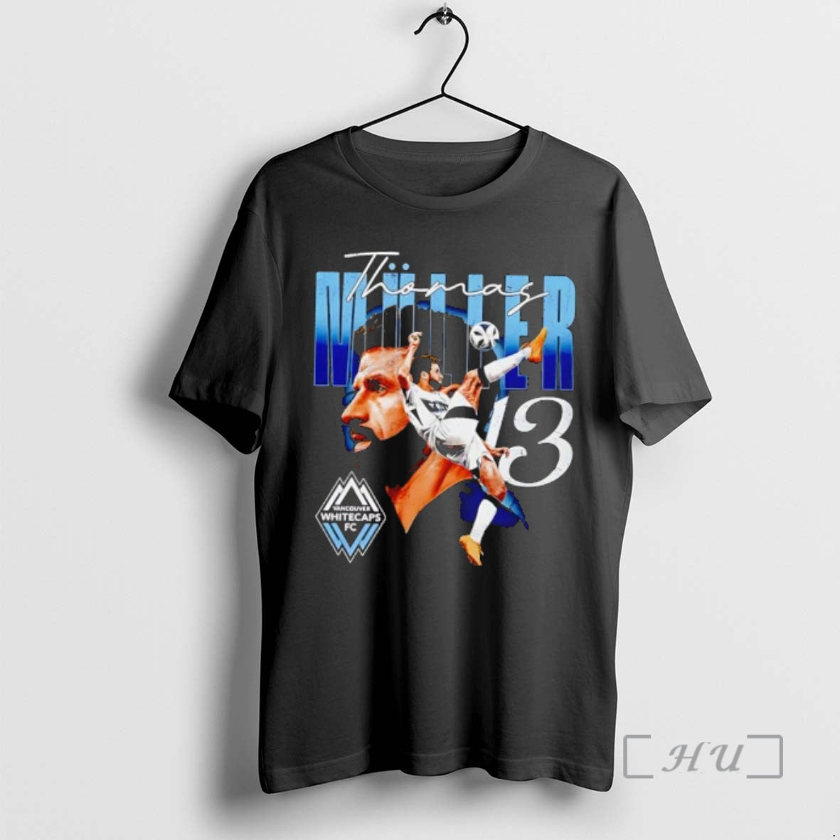 Officials Thomas Muller Vancouver Whitecaps Fc Soccer Graphic Number 13 T-Shirts, Hoodie, Sweatshirt | PopFlextees.com
