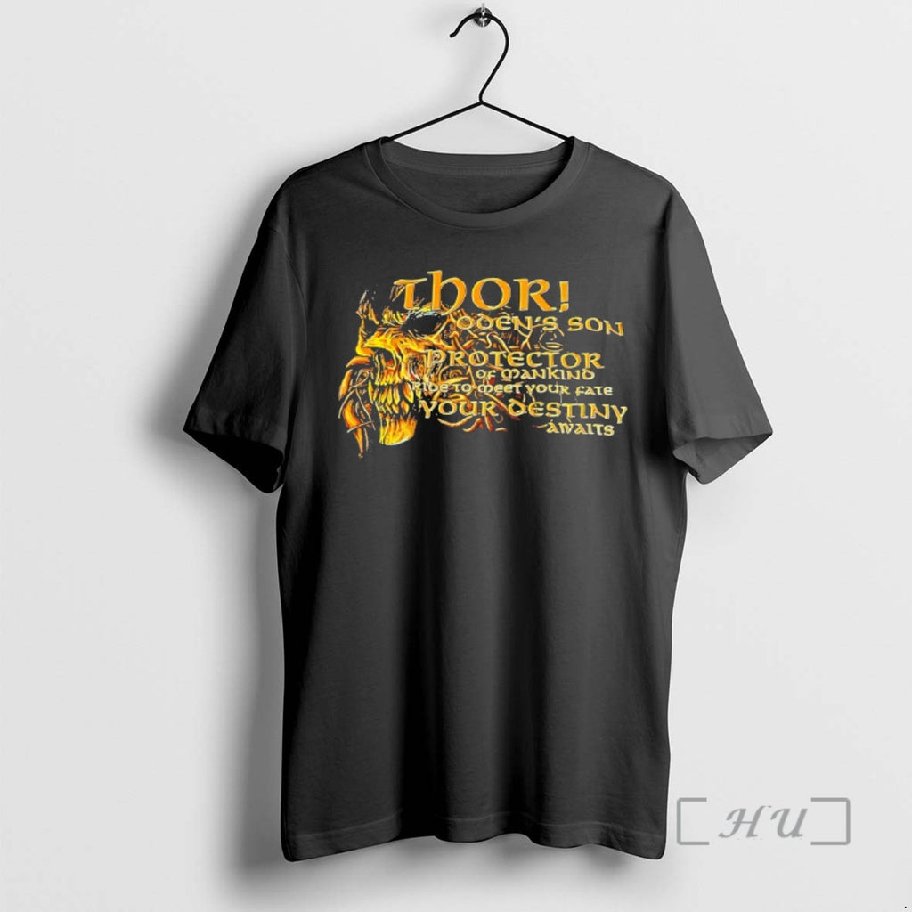 Officials Thor Odins Son Protector Of Mankind T-Shirts, Hoodie, Sweatshirt | PopFlextees.com