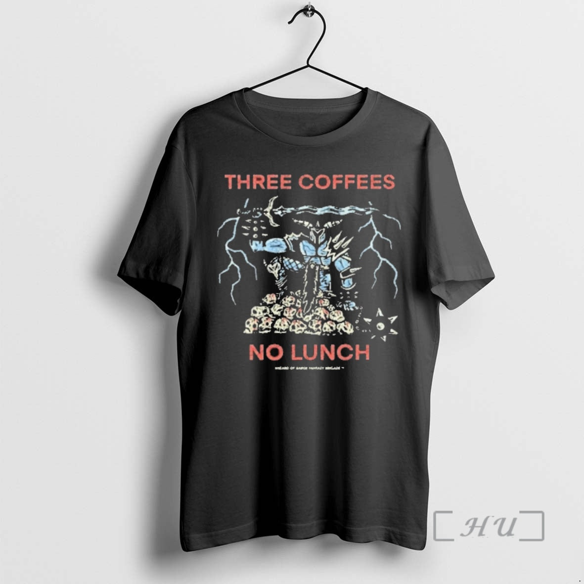 Officials Three Coffees No Lunch T-Shirts, Hoodie, Sweatshirt | PopFlextees.com