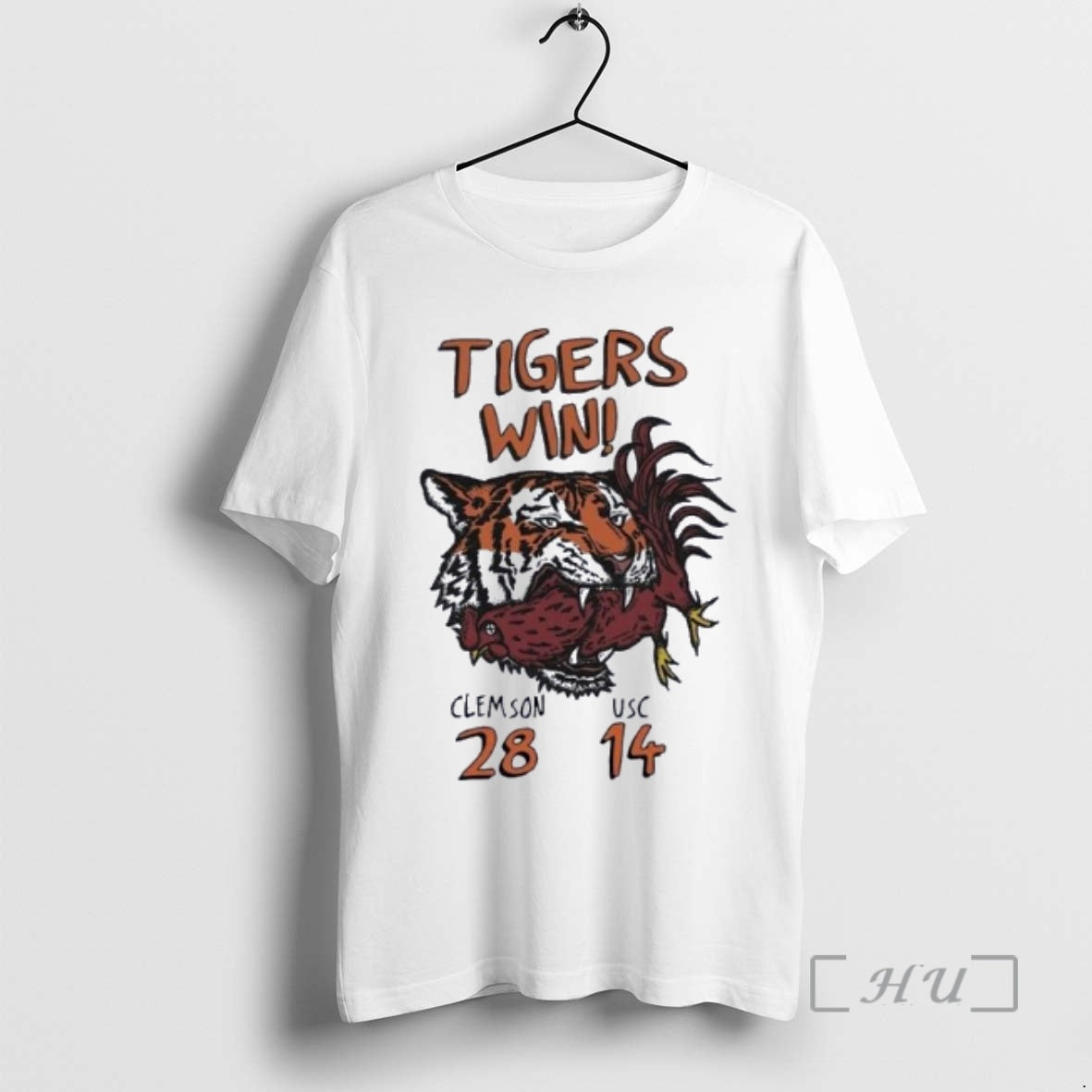Officials Tigers Win 205 Clemson Tigers 28 14 South Carolina Gamecocks Mascot Premium T Shirts Hoodie, Sweatshirt