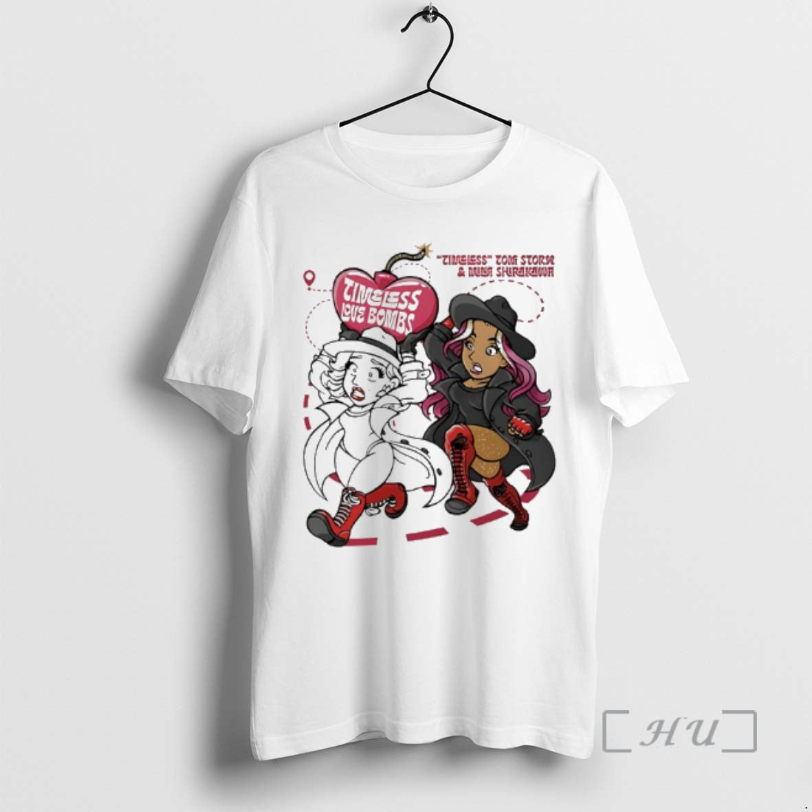 Officials Timeless Love Bombs And Mina Shirakawa Bombing Run Kids T-Shirts, Hoodie, Sweatshirt | PopFlextees.com