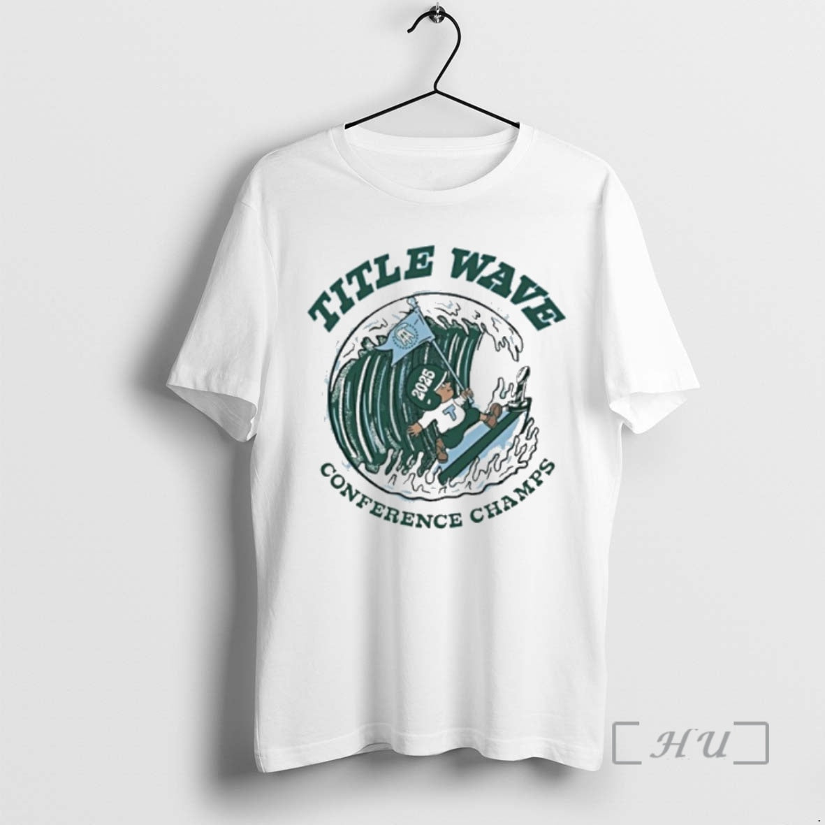 Officials Title Wave Conference Champs 2025 Tulane Green Wave T-Shirts, Hoodie, Sweatshirt | PopFlextees.com
