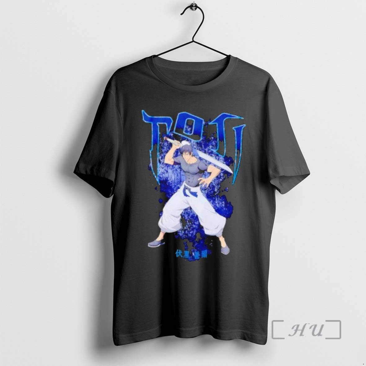 Officials Toji Fushiguro Jujutsu Kaisen Anime Character Blue Aura Sword Fighting T-Shirts, Hoodie, Sweatshirt
