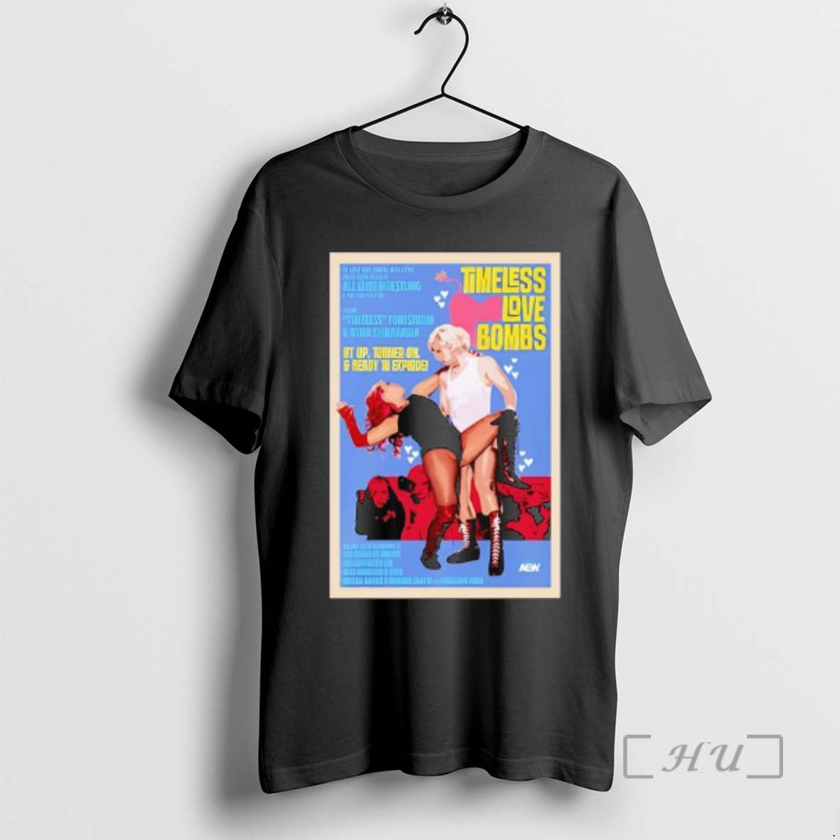 Officials Toni Storm Mina Shirakawa Timeless Love Bombs T-Shirts, Hoodie, Sweatshirt | PopFlextees.com