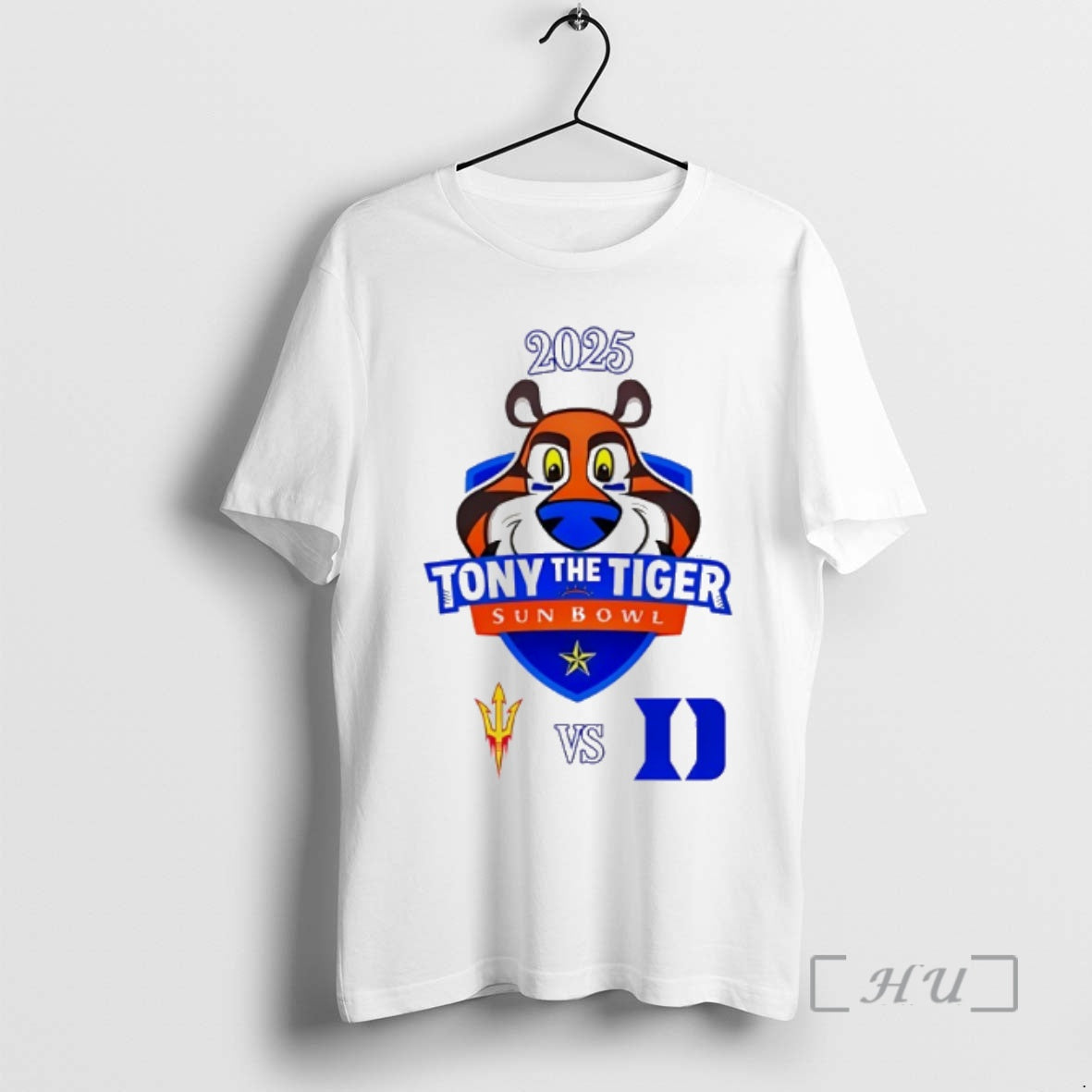 Officials Tony The Tiger Sun Bowl 2025 Arizona State Vs Duke Premium T Shirts Sweater Hoodie, Sweatshirt | PopFlextees.com