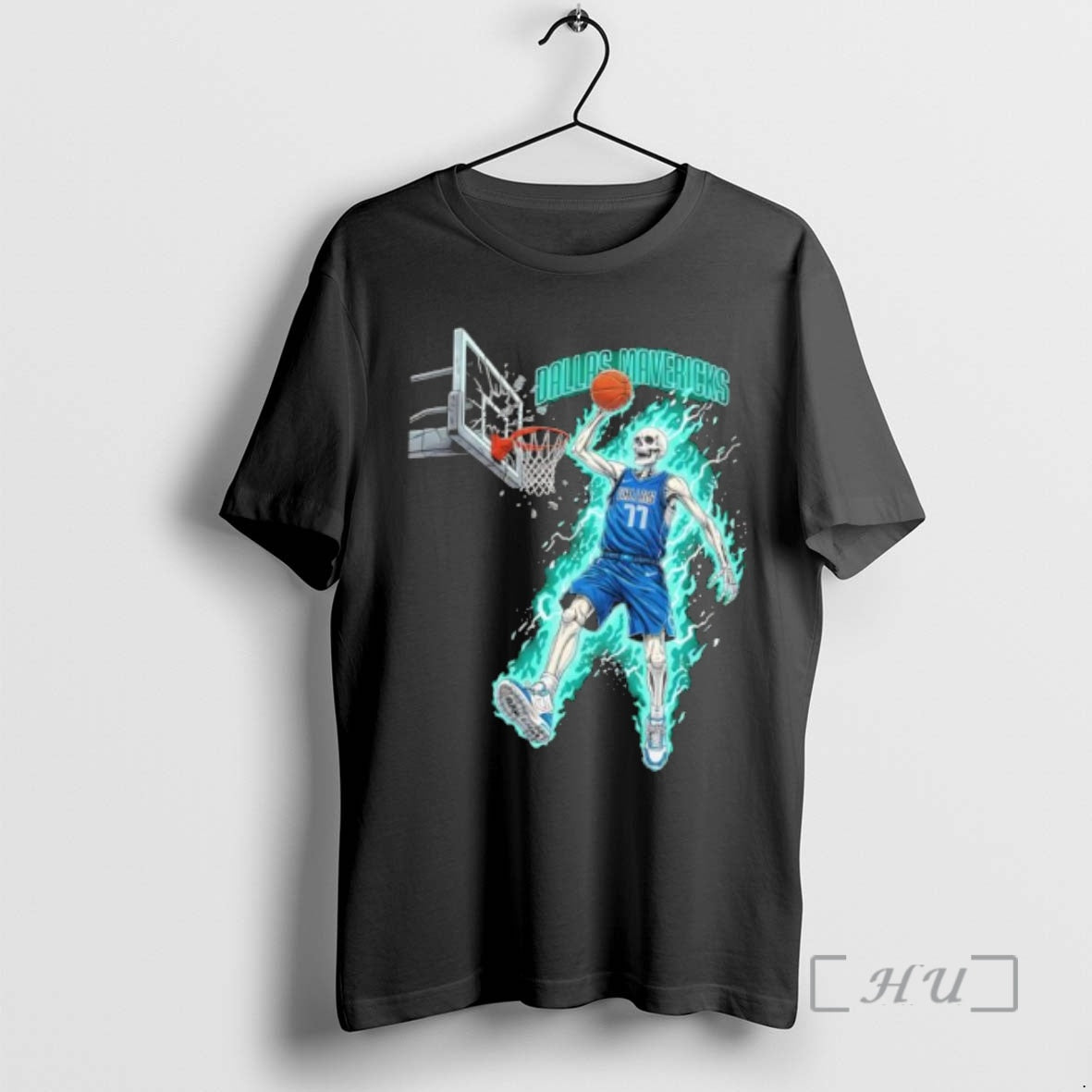 Officials Top Dallas Mavericks Mens Basketball Skeleton Player Fire T-Shirts, Hoodie, Sweatshirt | PopFlextees.com