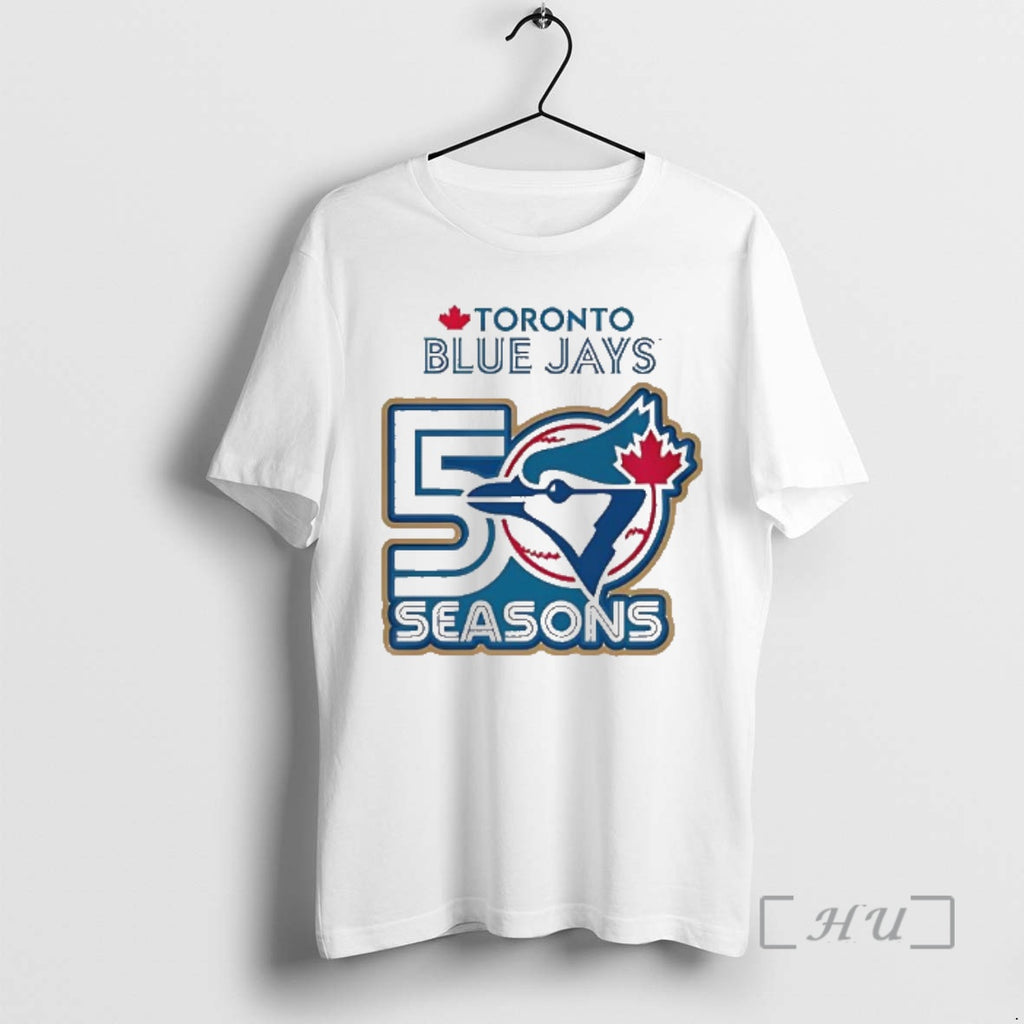 Officials Toronto Blue Jays 2026 Commemorative Retro 50 Seasons T-Shirts, Hoodie, Sweatshirt