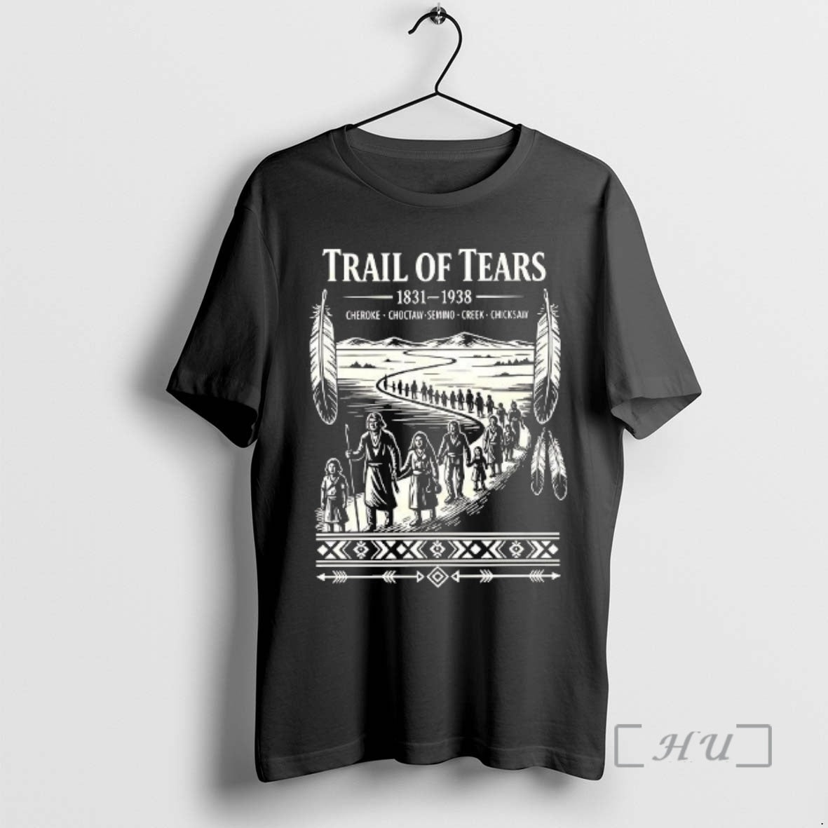 Officials Trail Of Tears 1831_e2_80_931938 Cheroke Choctaw Semino Creek Chicksaw Native American Migration Woman Premium...