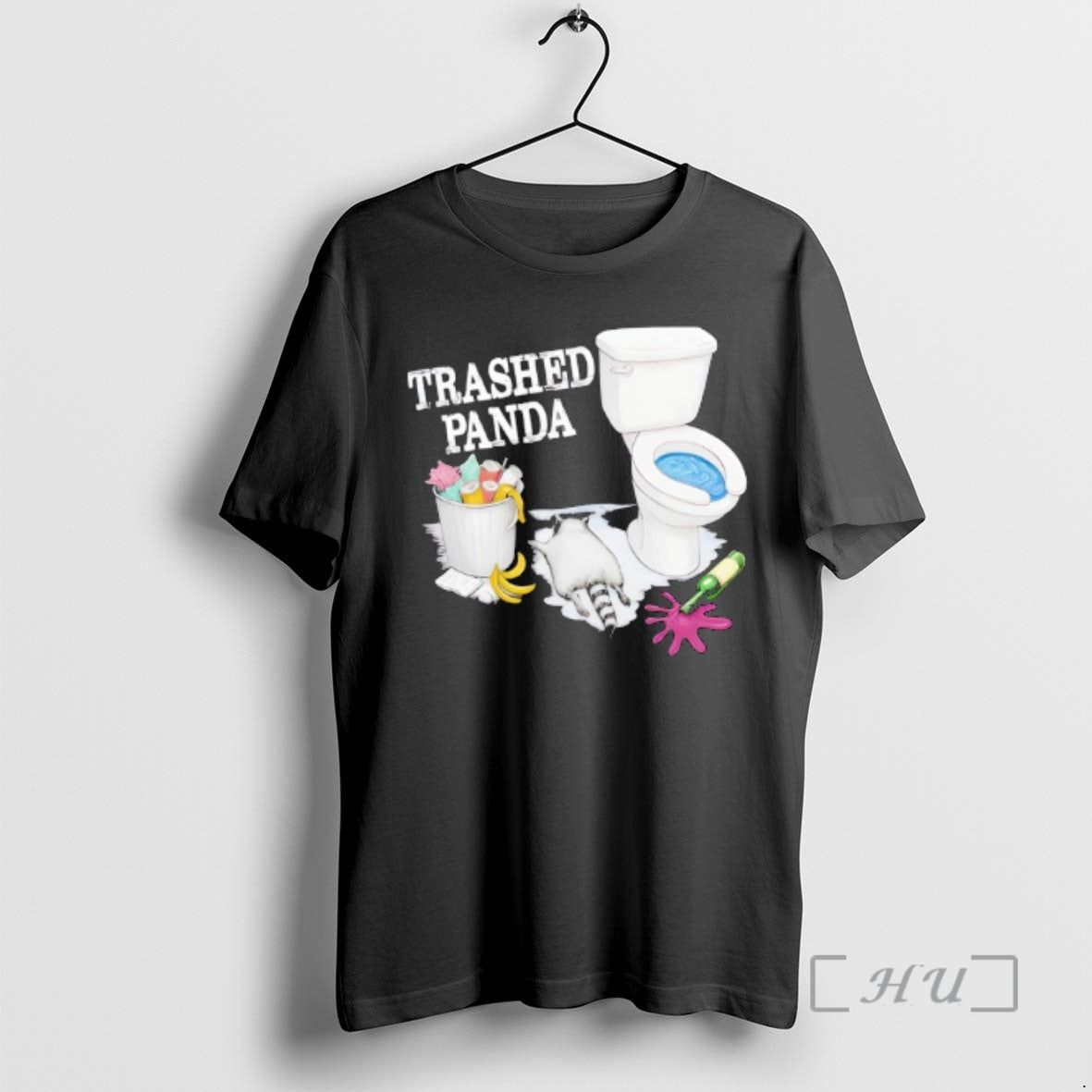 Officials Trashed Panda Funny Drunk Raccoon Funny T-Shirts, Hoodie, Sweatshirt | PopFlextees.com