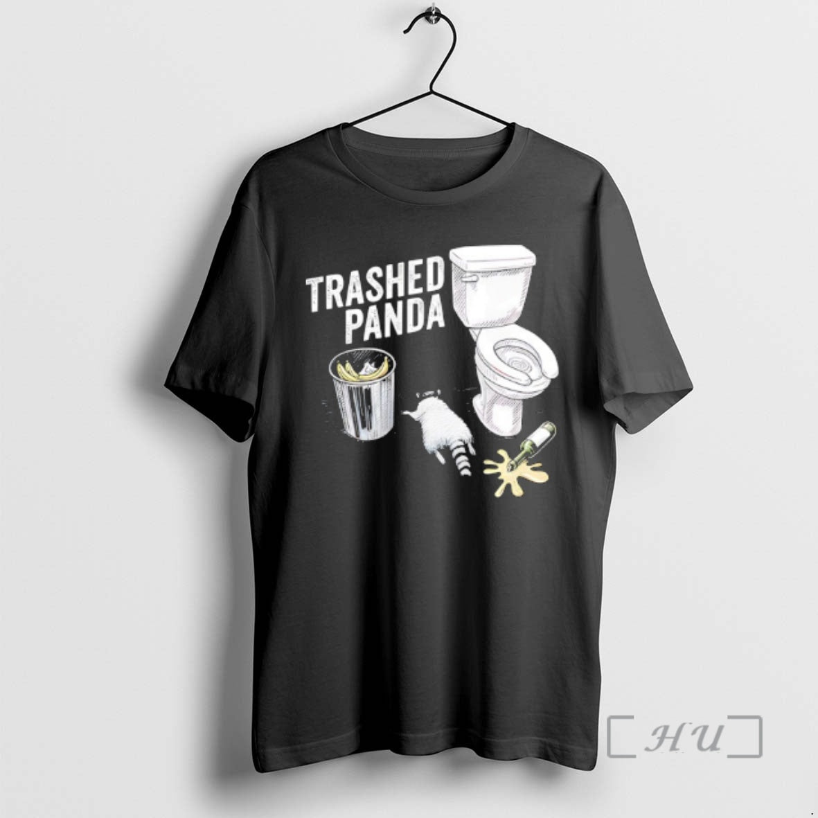 Officials Trashed Panda Funny Drunk Raccoon T-Shirts, Hoodie, Sweatshirt | PopFlextees.com