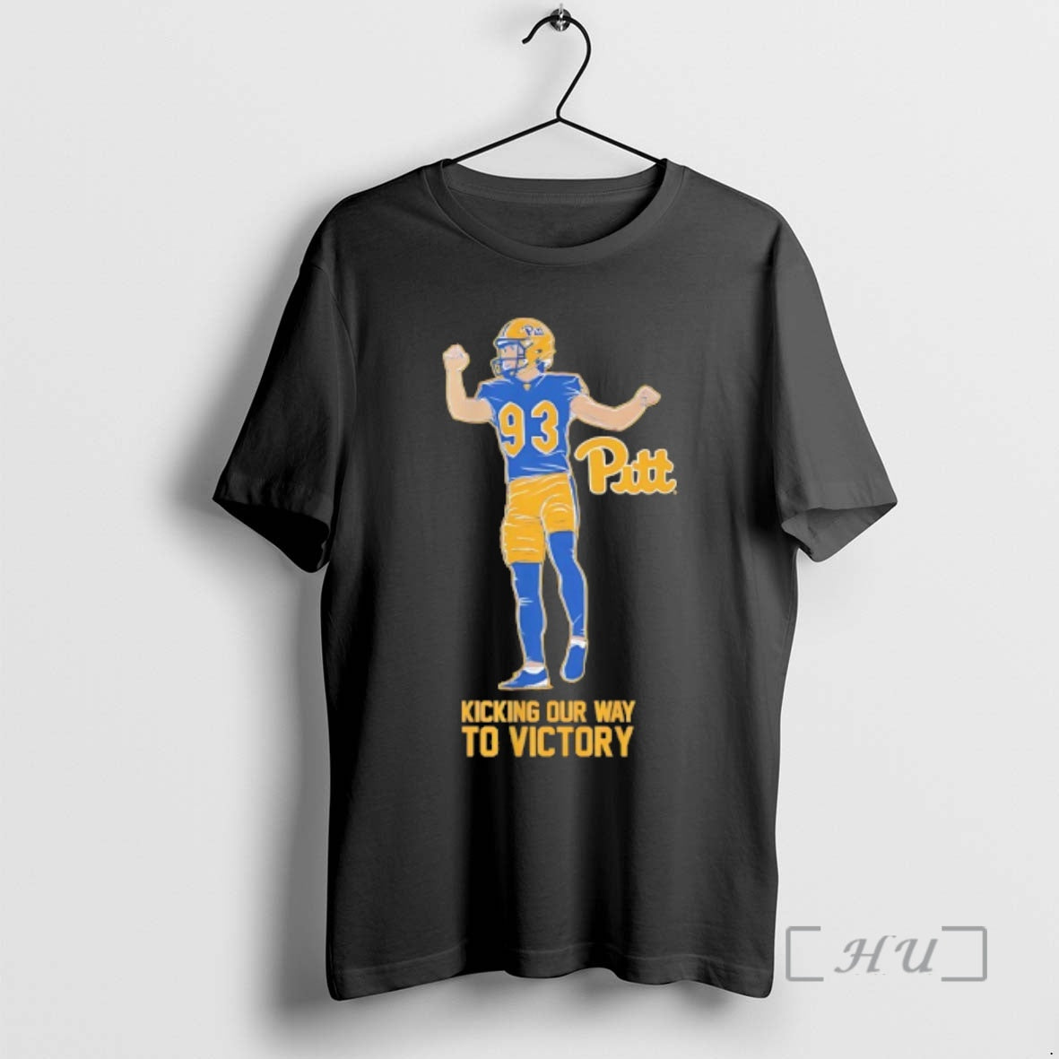 Officials Trey Butkowski Pittsburgh Panthers Kicking Our Way To Victory T-Shirts, Hoodie, Sweatshirt | PopFlextees.com