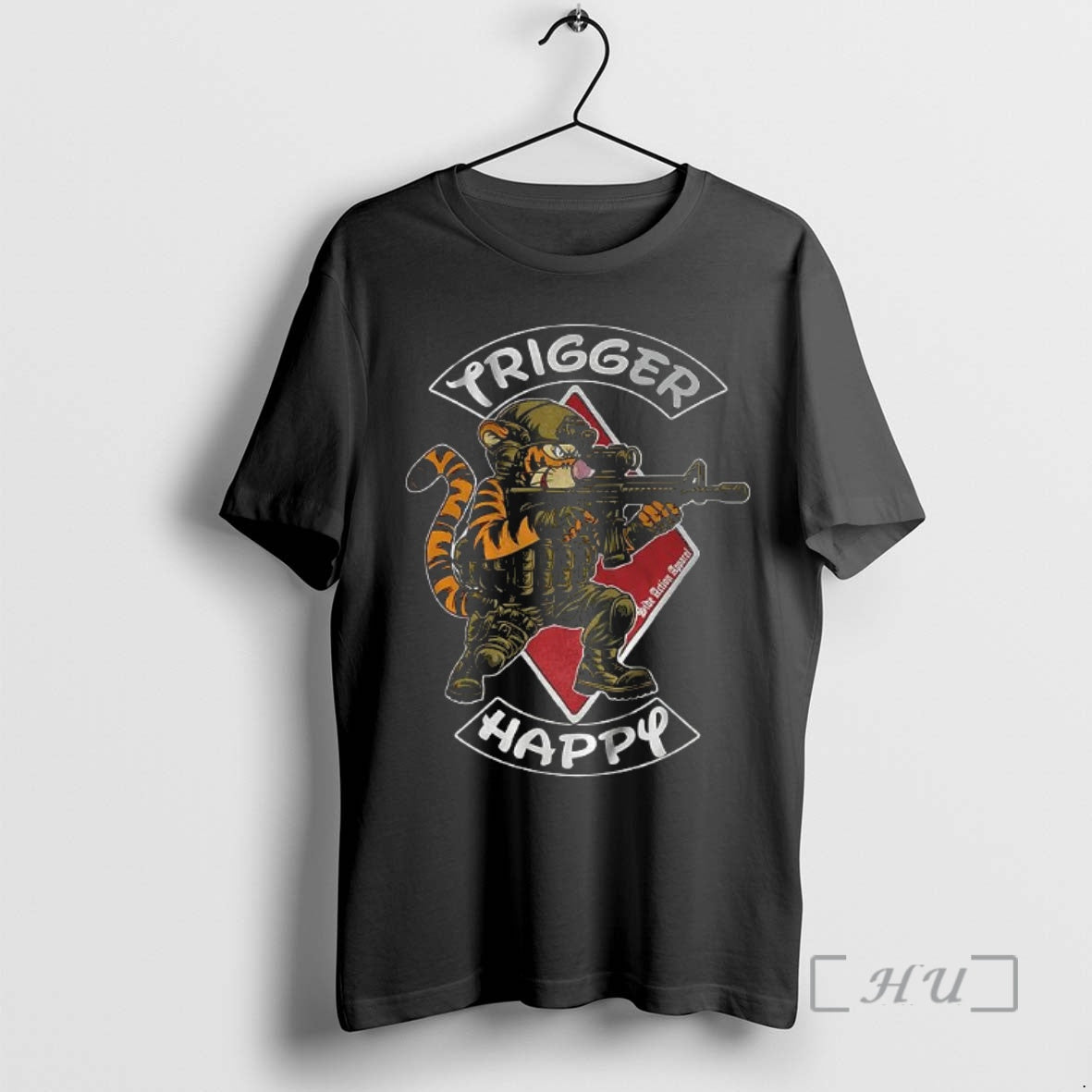 Officials Trigger Happy Tigger Pooh Soldier T-Shirts, Hoodie, Sweatshirt | PopFlextees.com