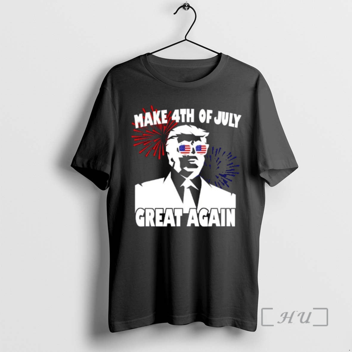 Officials Trump Make 4th Of July Great Again Fireworks T-Shirts, Hoodie, Sweatshirt | PopFlextees.com