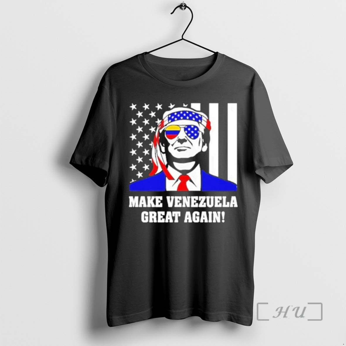 Officials Trump Make Venezuela Great Again Usa Flag T-Shirts, Hoodie, Sweatshirt | PopFlextees.com