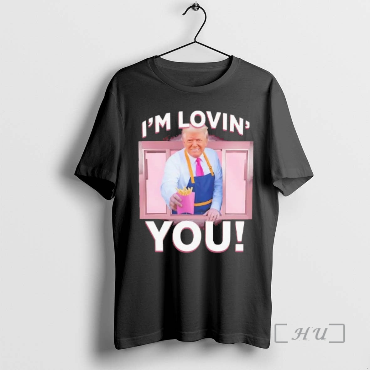 Officials Trump Mcdonalds Im Lovin You Valentines Day T-Shirts, Hoodie, Sweatshirt | PopFlextees.com