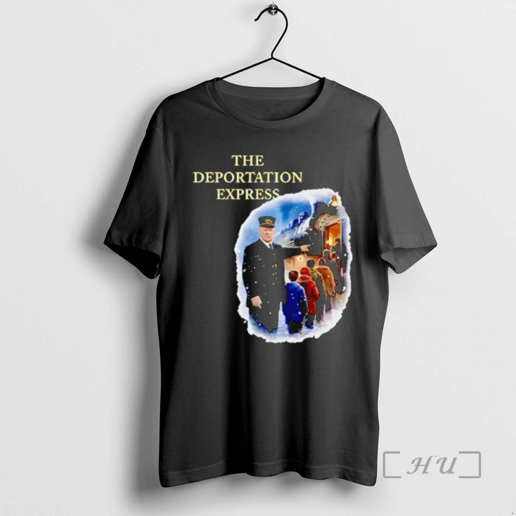 Officials Trump In The Deportation Express Merry Christmas T-Shirts, Hoodie, Sweatshirt | PopFlextees.com