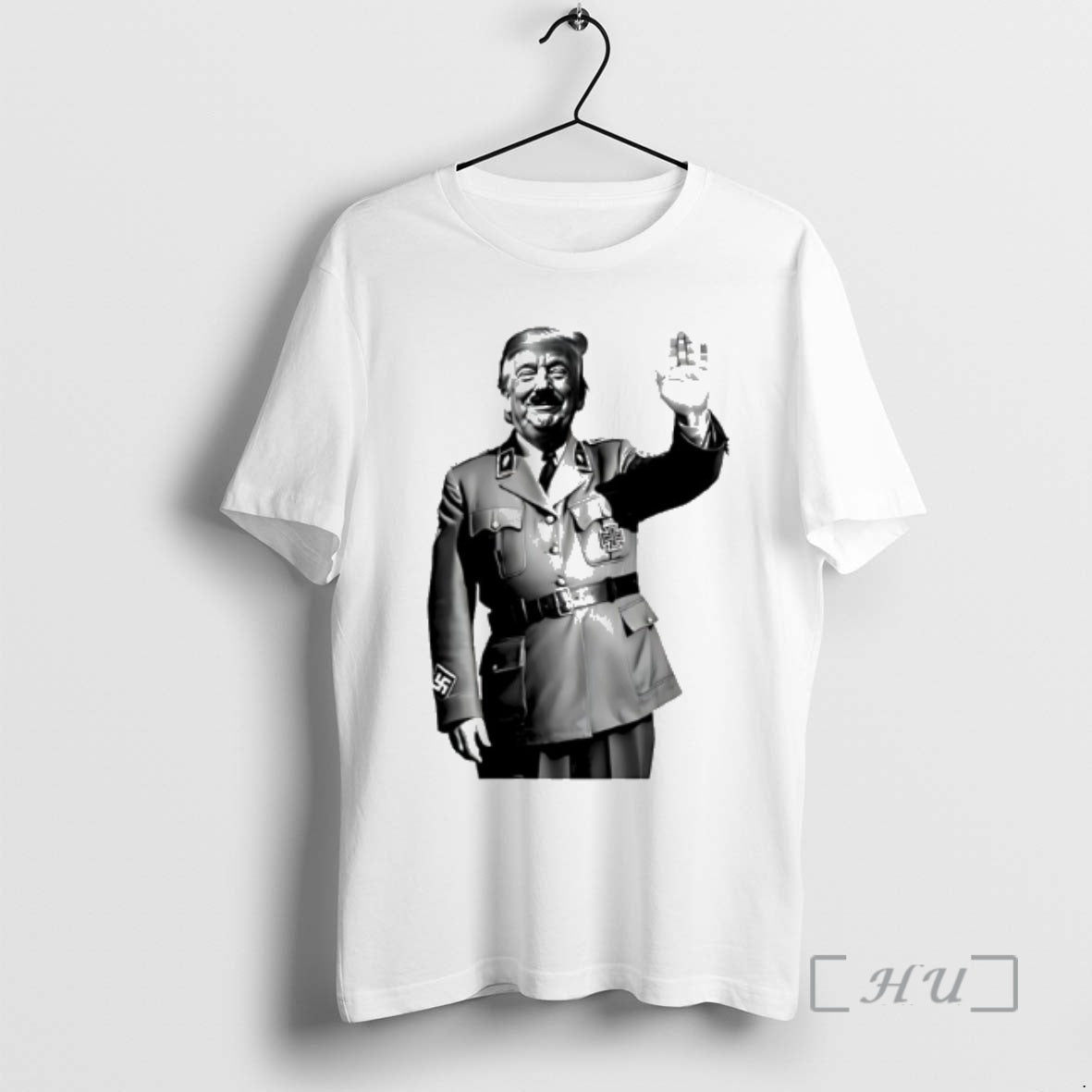 Officials Trump X Adolf Hitler Anti Fascism Maga Resist Political 2026 Premium T Shirts Sweater Hoodie, Sweatshirt