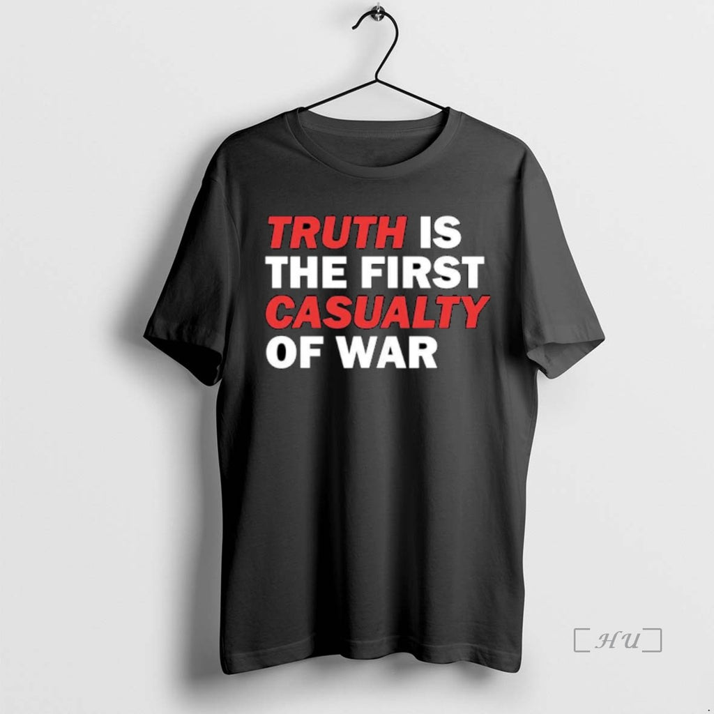 Officials Truth Is The First Casualty Of War Ornaments T-Shirts, Hoodie, Sweatshirt | PopFlextees.com