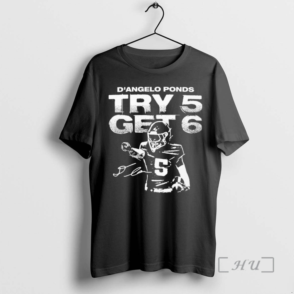 Officials Try 5 Get 6 Dangelo Ponds T-Shirts, Hoodie, Sweatshirt | PopFlextees.com