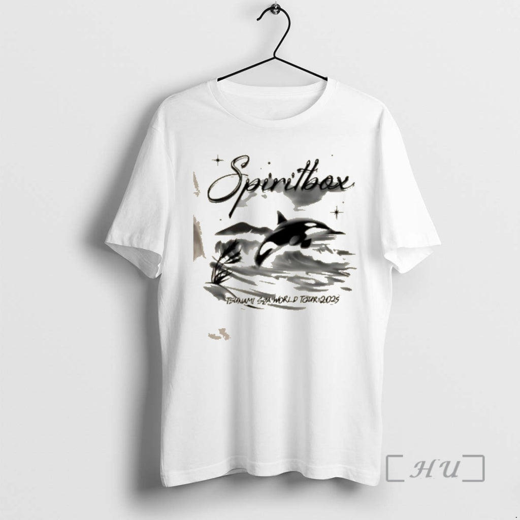 Officials Tsunamisea Airbrush Orca White World Tour 2025 T-Shirts, Hoodie, Sweatshirt