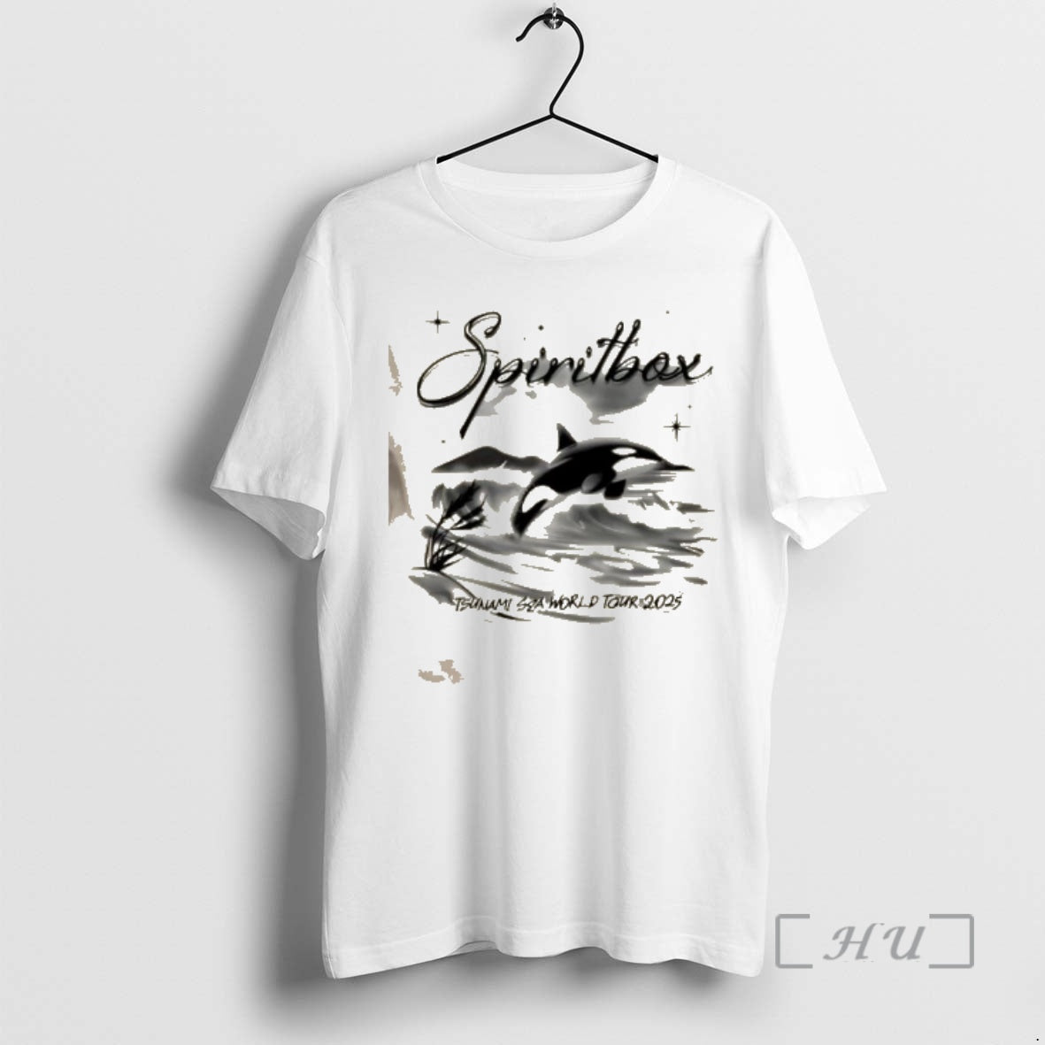 Officials Tsunamisea Airbrush Orca White World Tour 2025 T-Shirts, Hoodie, Sweatshirt