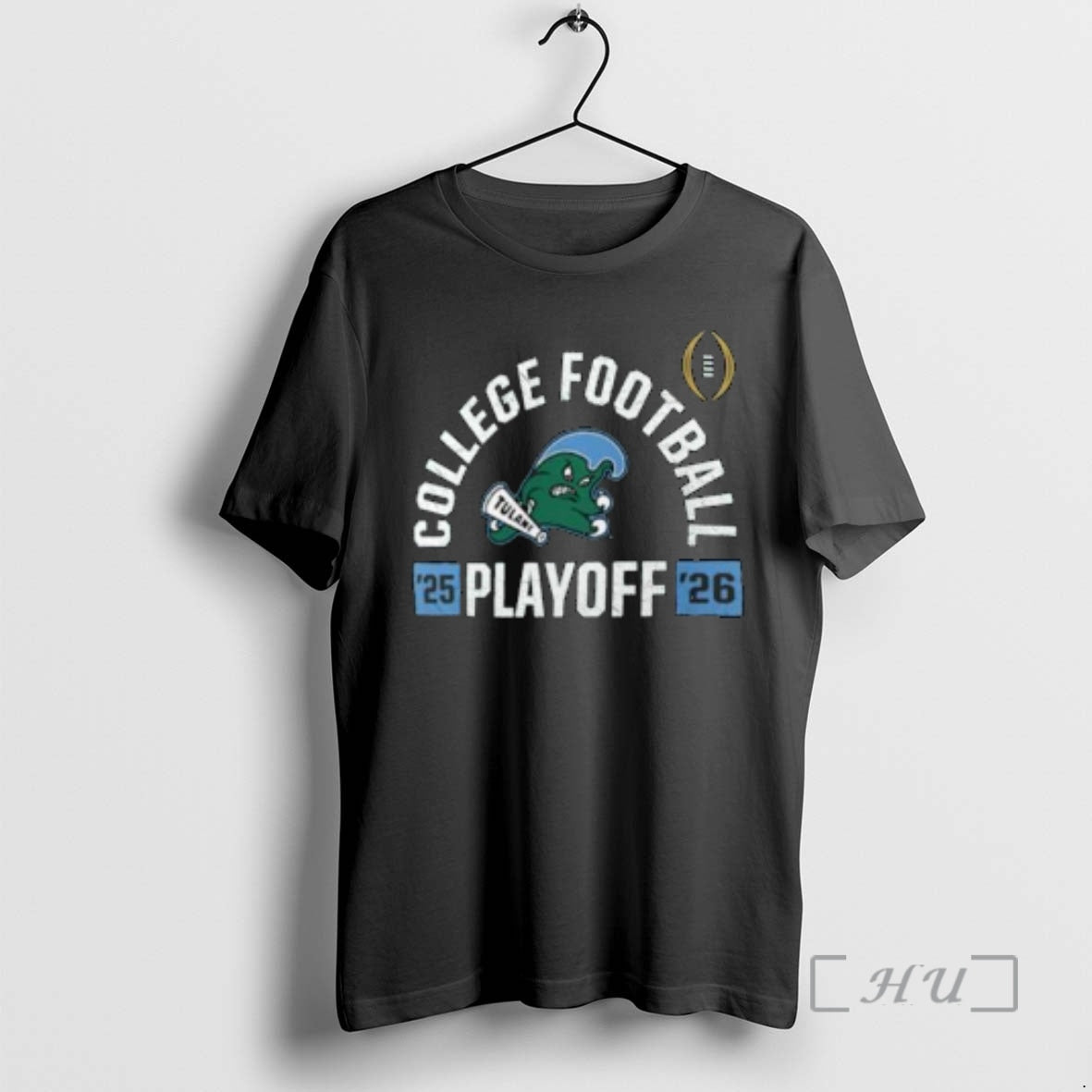 Officials Tulane Green Wave 2025 26 College Football Playoff Touchdown Glory Circle Black Premium T-Shirts, Hoodie,...