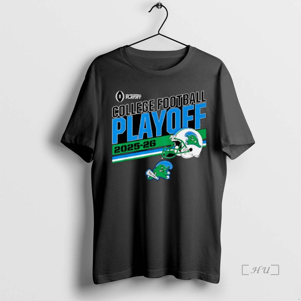 Officials Tulane Green Wave 2025 Cfb Playoff Stripe Ornaments T-Shirts, Hoodie, Sweatshirt | PopFlextees.com