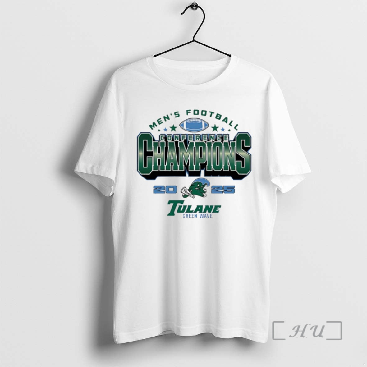 Officials Tulane Green Wave 2025 Mens Football Conference Champions T-Shirts, Hoodie, Sweatshirt | PopFlextees.com
