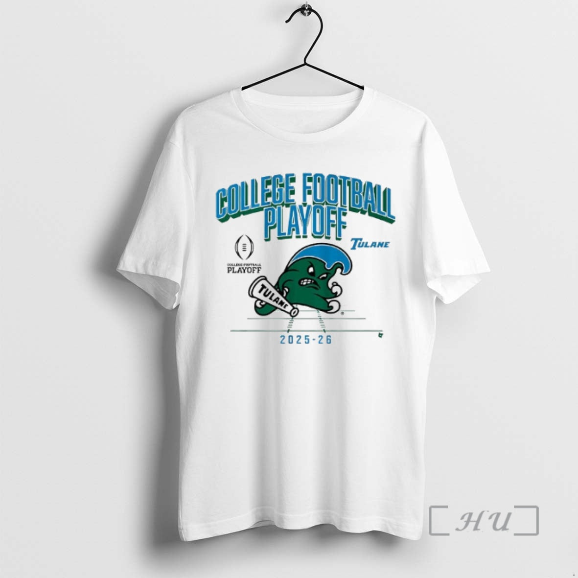 Officials Tulane Green Wave Football 2025 26 Cfp Mascot T-Shirts, Hoodie, Sweatshirt | PopFlextees.com