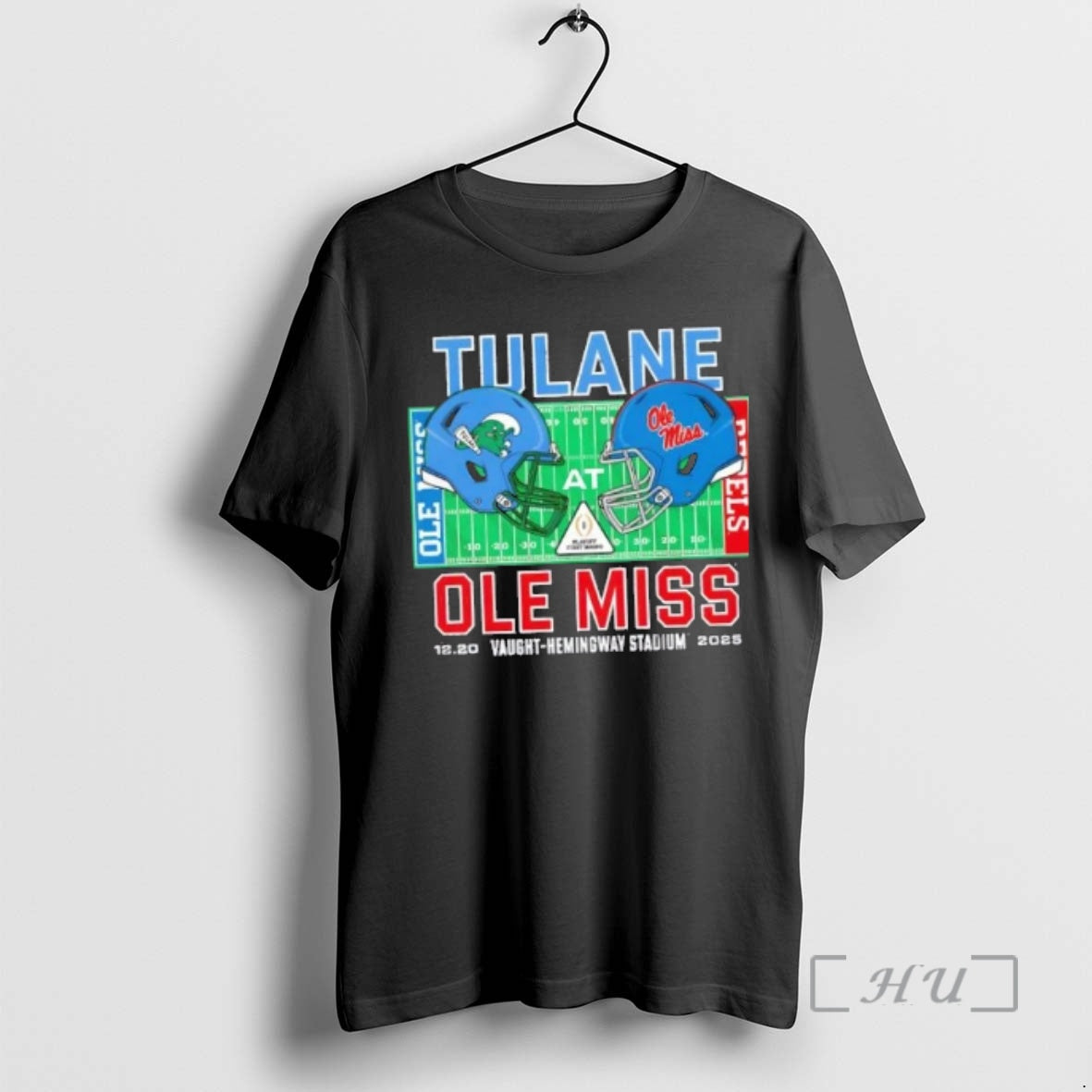 Officials Tulane Vs Ole Miss 2025 College Football Helmets Playoff T-Shirts, Hoodie, Sweatshirt | PopFlextees.com