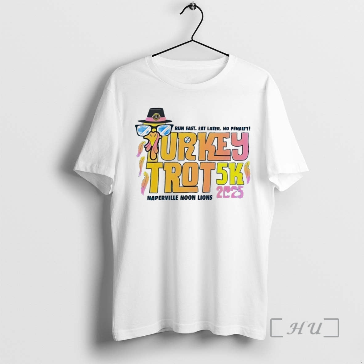 Officials Turkey Trot 5k Naperville Noon Lions 2025 T-Shirts, Hoodie, Sweatshirt | PopFlextees.com