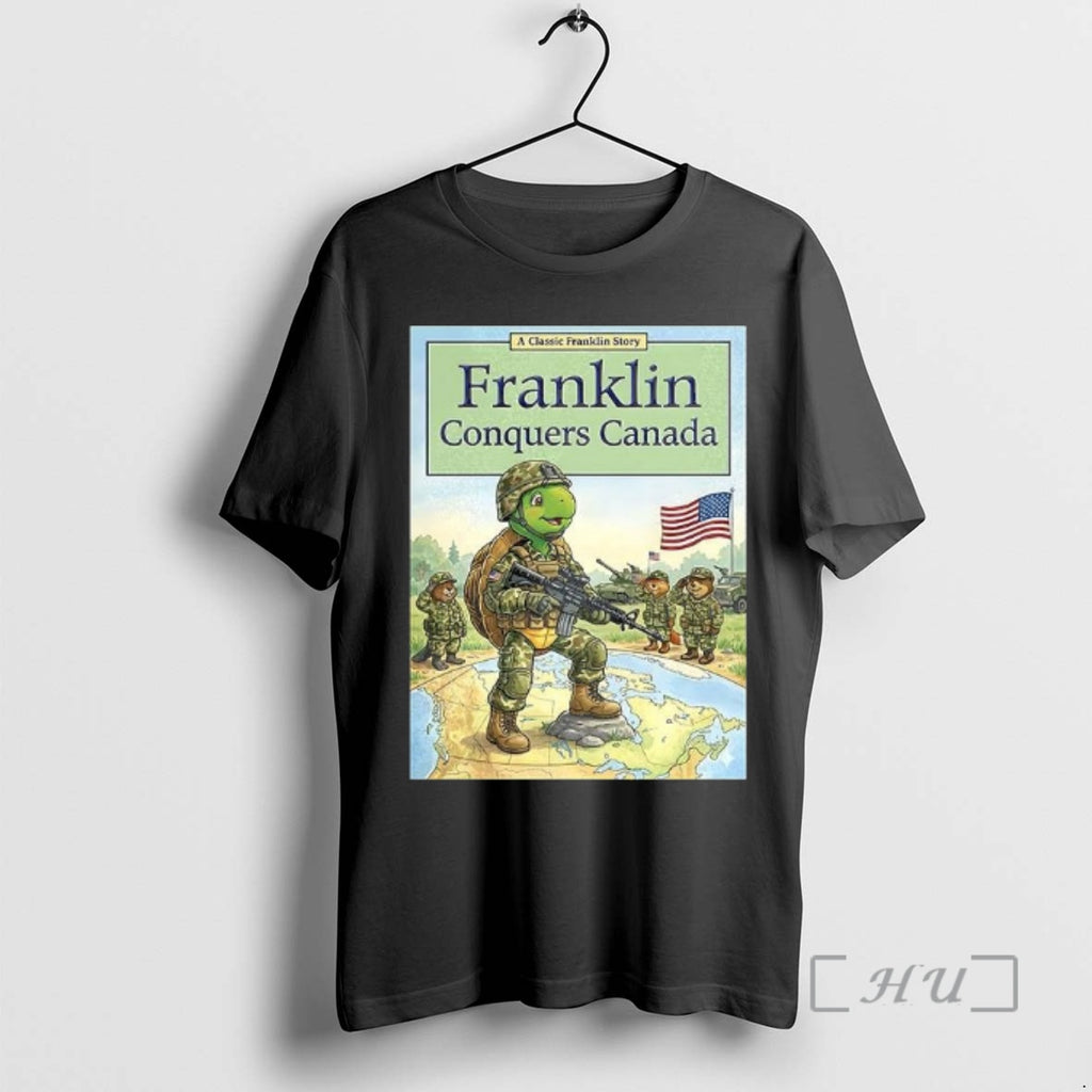 Officials Turtle Franklin Conquerors Canada T-Shirts, Hoodie, Sweatshirt | PopFlextees.com