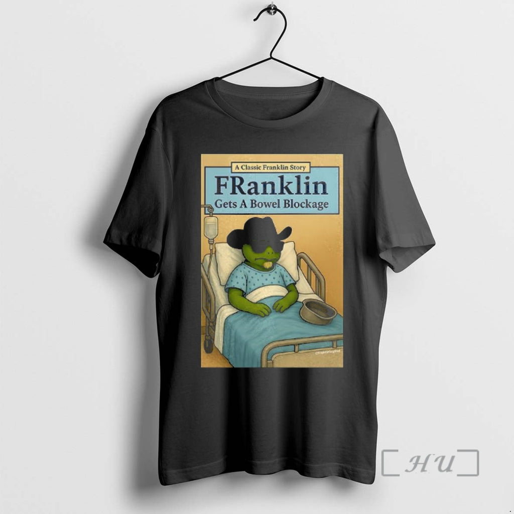 Officials Turtle Franklin Gets A Bowel Blockage T-Shirts, Hoodie, Sweatshirt | PopFlextees.com