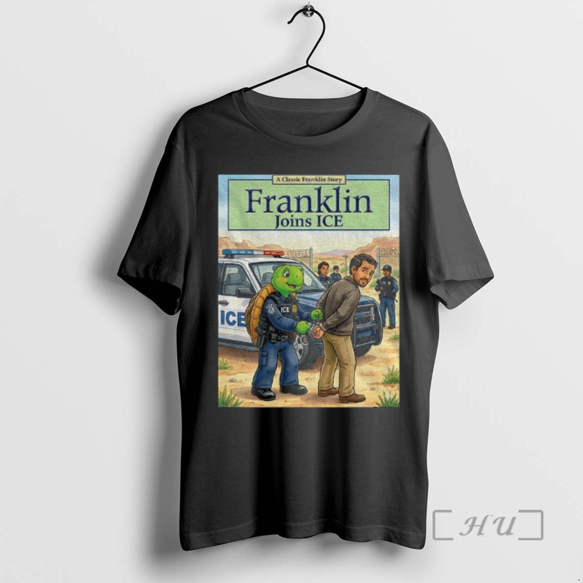 Officials Turtle Police Franklin Joins Ice A Classic Franklin Story T-Shirts, Hoodie, Sweatshirt | PopFlextees.com