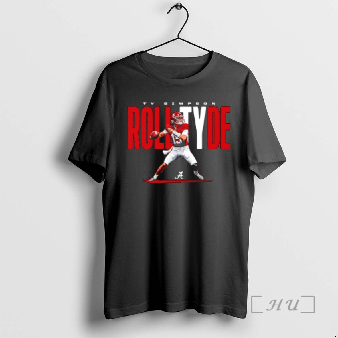 Officials Ty Simpson Alabama Football Ncaa Cartoon T-Shirts, Hoodie, Sweatshirt | PopFlextees.com