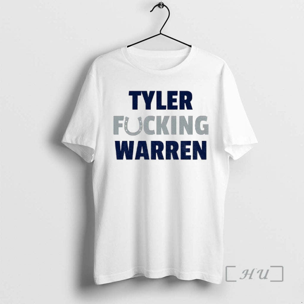 Officials Tyler Fucking Warren Indy Colts T-Shirts, Hoodie, Sweatshirt | PopFlextees.com