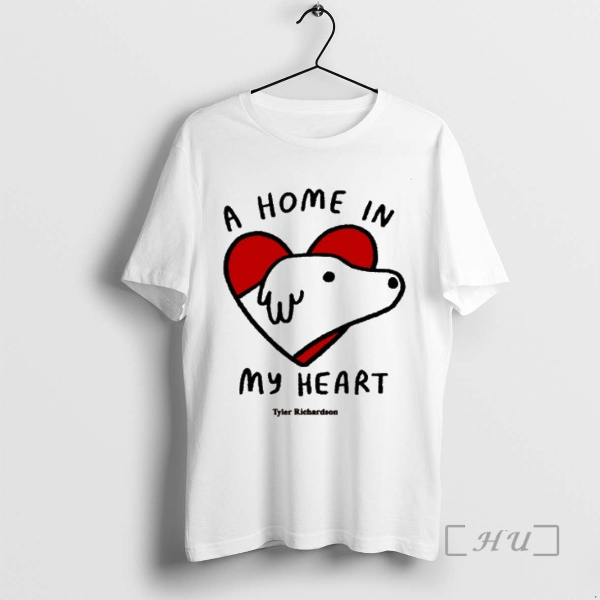 Officials Tyler Richardson A Home In My Heart Dog T-Shirts, Hoodie, Sweatshirt | PopFlextees.com
