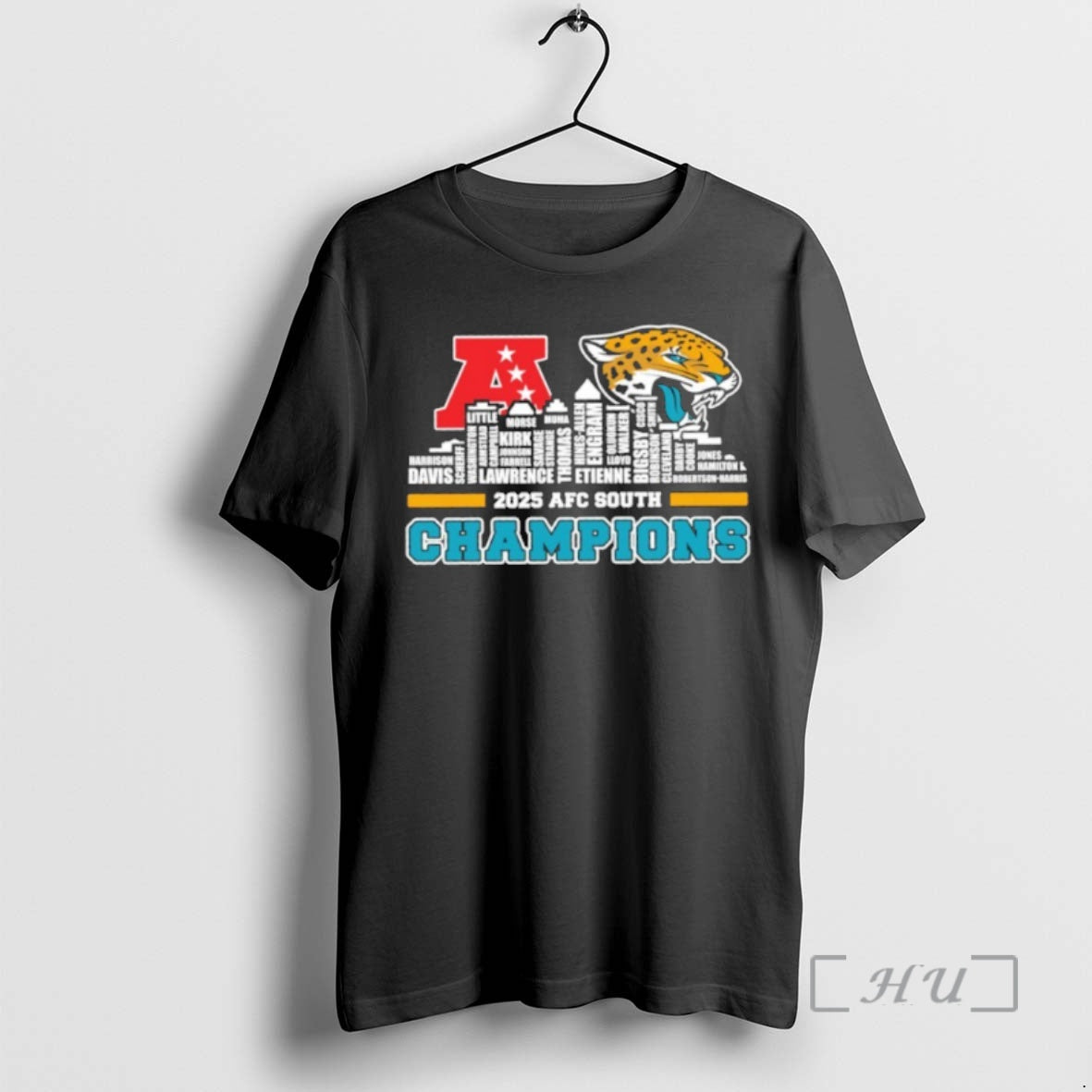 Officials Typo City 2025 Afc South Champions T-Shirts, Hoodie, Sweatshirt | PopFlextees.com